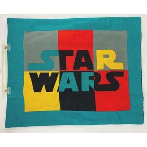 Vintage Star Wars Pillowcases (2) 1997 Lucasfilm Trilogy 26" x 32" Collectible